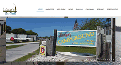 Desktop Screenshot of lanierscampground.com